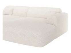 New Sofá rinconera derecha abierto en tela bouclé POGNI de Sofás Y Sillones