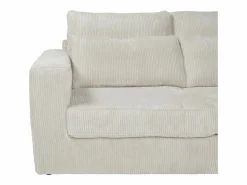 Clearance Vente-unique sofá rinconera derecha de pana MONDOVI Beige