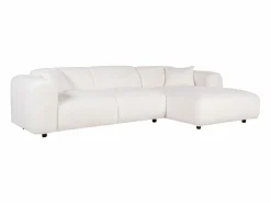 Sale Sofá rinconera derecha en tela bouclé POGNI de Sofás Y Sillones