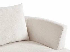 Vente-unique Sofá rinconera derecha en terciopelo color LOUSADO