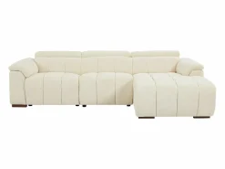 Clearance Sofá rinconera derecha relax eléctrico de tela efecto acolchado MOLPICA Sofá Relax
