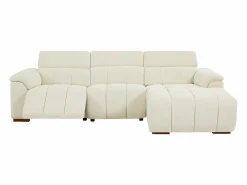 Clearance Sofá rinconera derecha relax eléctrico de tela efecto acolchado MOLPICA Sofá Relax