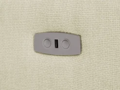 Clearance Sofá rinconera derecha relax eléctrico de tela efecto acolchado MOLPICA Sofá Relax