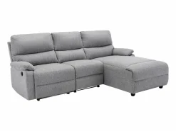 Sofá rinconera derecha relax eléctrico de tela LUNANO Sofá Relax