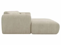 Best Maison Céphy Sofá rinconera grande de pana POGNI Beige