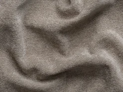 Maison Céphy Sofá rinconera izquierda de tela gris CAMILIO de Topo