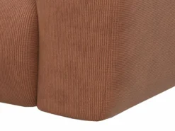 Hot Maison Céphy Sofá rinconera izquierda de pana POGNI de Terracota