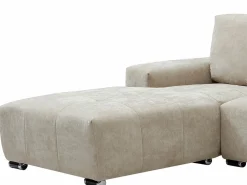 Vente-unique Sofá rinconera izquierda en tejido color MICHELIA