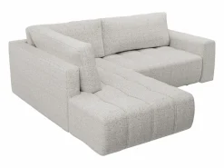 Vente-unique Sofá rinconera izquierda en tejido jaspeado color LORIONA