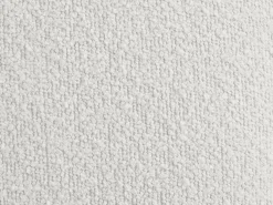 Clearance Vente-unique Sofá rinconera izquierda en tela bouclé marfil LERICI de Pascal Morabito Blanco