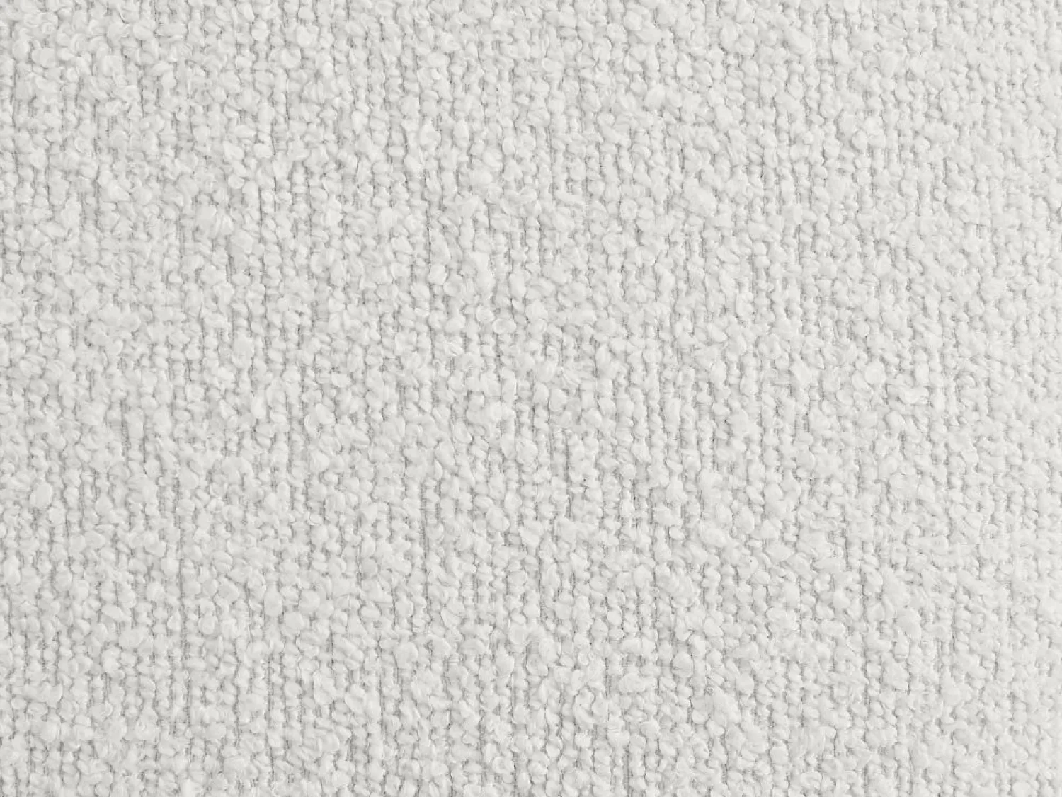 Clearance Vente-unique Sofá rinconera izquierda en tela bouclé marfil LERICI de Pascal Morabito Blanco
