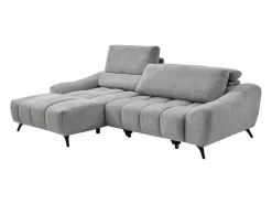 sofá rinconera izquierda relax con asiento deslizante en tejido ELOSIA Sofá Relax