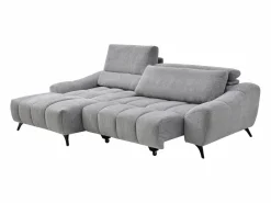 sofá rinconera izquierda relax con asiento deslizante en tejido ELOSIA Sofá Relax