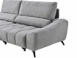 sofá rinconera izquierda relax con asiento deslizante en tejido ELOSIA Sofá Relax