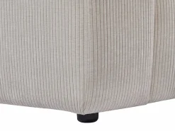 Best Sofá rinconera izquierda y puf de pana TIRONO de Sofá Modular