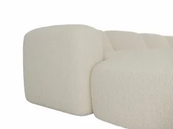Online Sofá rinconera panorámico en tela bouclé - - POGNI de Sofá Xxl