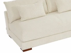 Vente-unique Sofá rinconera reversible de pana SPERONE de Pascal Morabito