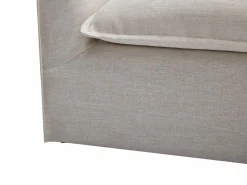Outlet Sofá rinconera reversible de tela beige jaspeada PENIOLA de Todos Los Sofás|Sofá Rinconera