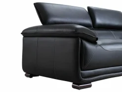 Discount Sofa 2 plazas de piel color MACELO Sofá - 2 Plazas|Sofá De Piel