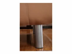 Vente-unique Sofa cama clic-clac microfibra color caramelo MISHAN