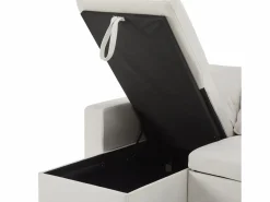 Sofa cama esquina 214x131x87cm estilo moderno con puerto USB y almacenaje tela terciopelo perfecto para salon