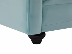 Sale Vente-unique Sofás de 3 plazas y 2 plazas de terciopelo azul pastel CHESTERFIELD Azul celeste