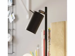 Clearance Ring Lámpara de trabajo de escritorio, negra, 1x GU10 Lámpara De Escritorio