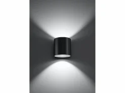 Sollux Lighting Sollux ORBIS - 1 lámpara de pared empotrada Light Up Down Antracita