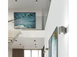Sollux Lighting Sollux ORBIS - 1 lámpara de pared empotrada Light Up Down Antracita