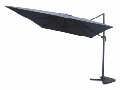 Best Concept-Usine Sombrilla CESARE 3x4m con Losas de Lastre Gris