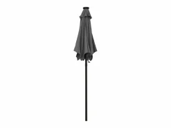 Clicnbuy Sombrilla con luces LED aluminio antracita 200x211 cm