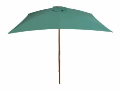 Sombrilla con palo de madera verde 200x300 cm ES367670