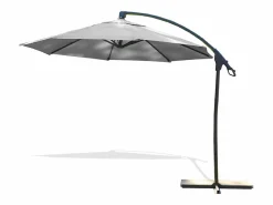 Online Dcb Garden Sombrilla con pie excéntrico de acero y lona Gris