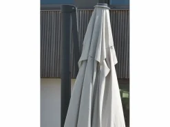 Discount Dcb Garden Sombrilla con pie excéntrico de acero y lona Gris