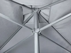 Hot Sombrilla de aluminio lacado y lona Olefin Sombrilla