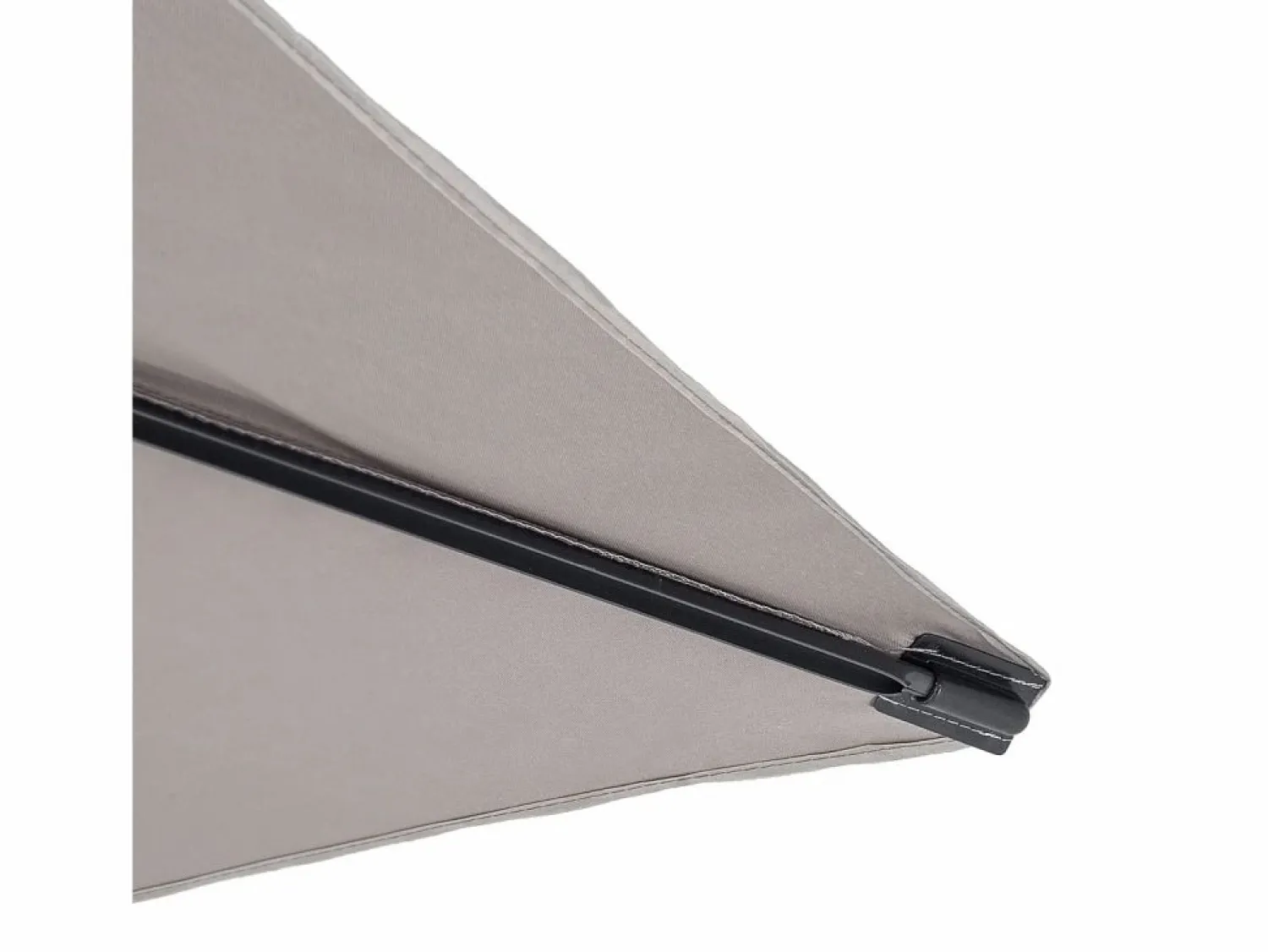 Online Sombrilla de balcón rectangular KADAX, 210 x 140 cm, altura regulable para balcón y terraza, sombrilla de terraza plegable con bolsa de transporte, color topo, 210 Beige