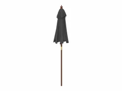 Sale Sombrilla jardín con poste de madera 196x231 cm Sombrilla