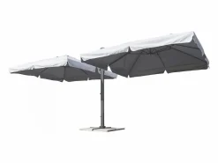 Online Sombrilla 3x3 doble profesional para bares, jardines, hoteles Oslo Sombrilla