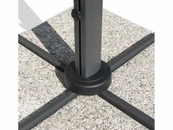 Online Sombrilla 3x3 doble profesional para bares, jardines, hoteles Oslo Sombrilla