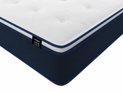 Hot Somier + colchón de muelles ensacados ALTIER - 90 x 190 cm Conjunto Colchón Y Somier