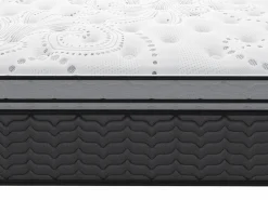 Best Ysmée Somier + colchón híbrido de muelles ensacados 35 cm de grosor GAMIANI-140 x 190 Blanco