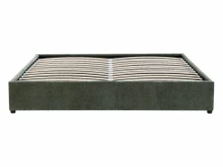 Hot Ysmée Somier con arcón 180 x 200 cm king size en tela texturizada - FIRMEO de YSMÉE Verde