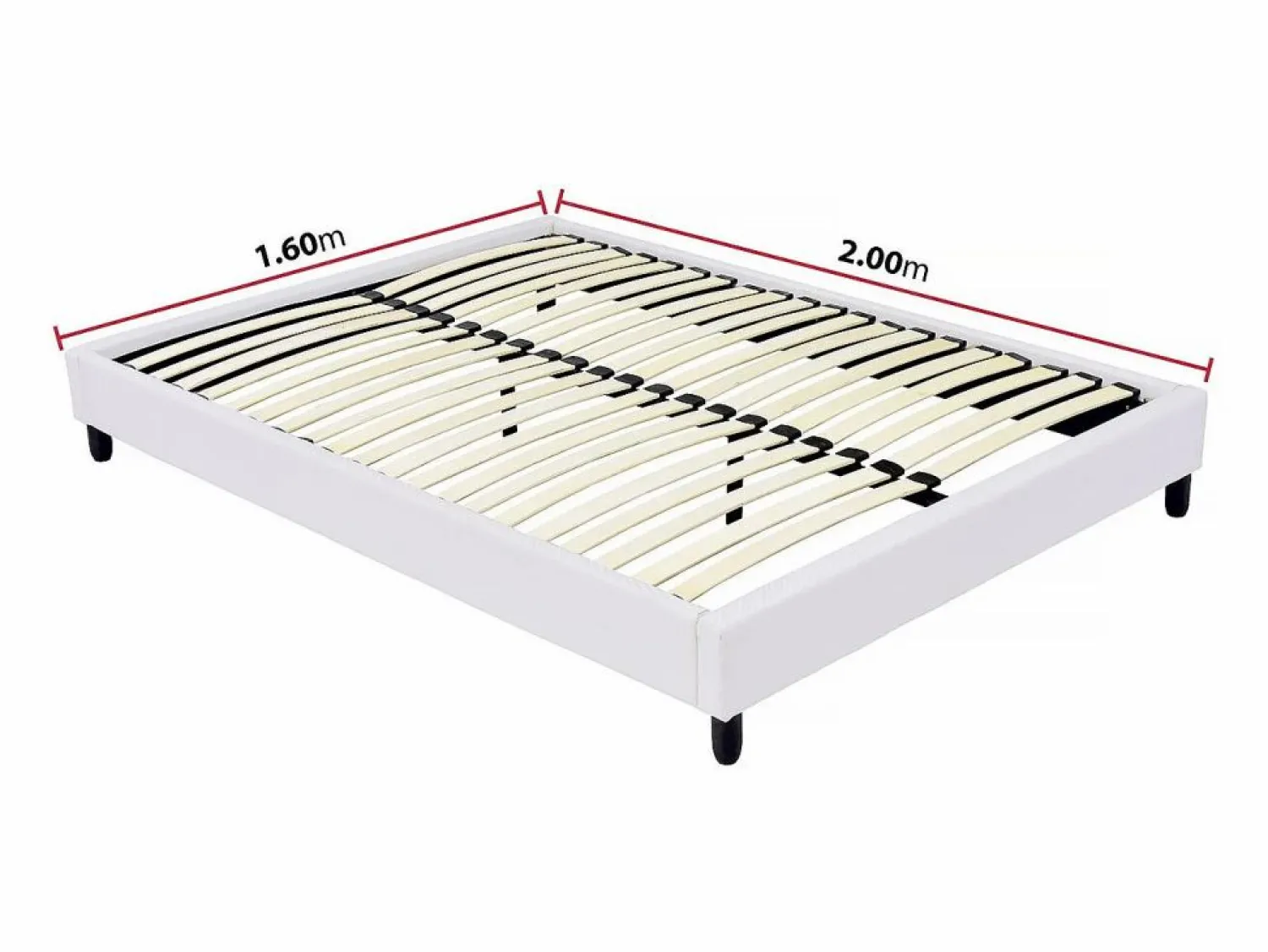 Habitat et jardin Somier con láminas - 160 x 200 cm - 13 láminas -