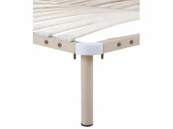 New Somier de laminas con patas 140x190 cm - 19 laminas - Base De Cama De Láminas|Somier - 140X190Cm