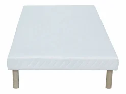 Outlet Ysmée Somier tapizado 90 x 200 cm 10 láminas pasivas - - ASTHENIS II de YSMÉE Blanco