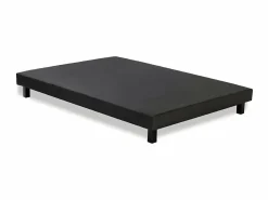 Outlet Somier tapizado con láminas 160x200 de madera maciza antracita + patas - RAKENNE FINLANDEK Somier - 160X200Cm