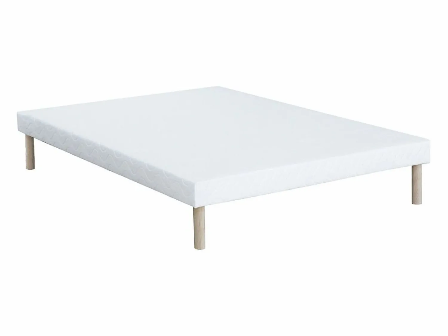 Somier tapizado de 160 x 200 cm con 10 láminas pasivas - - ASTHENIS de YSMÉE Somier Tapizado|Somier - 160X200Cm