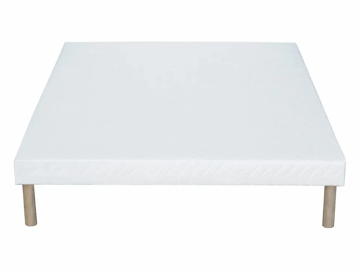Somier tapizado de 160 x 200 cm con 10 láminas pasivas - - ASTHENIS de YSMÉE Somier Tapizado|Somier - 160X200Cm