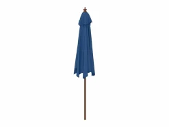 Best Garden Furniture Sophie-Sandrine Sombrilla de jardín con poste de madera azul celeste 299x240 cm