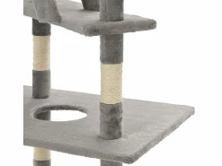 Garden Furniture Sophie-Victoria Rascador para gatos con poste rascador de sisal 230-260 cm